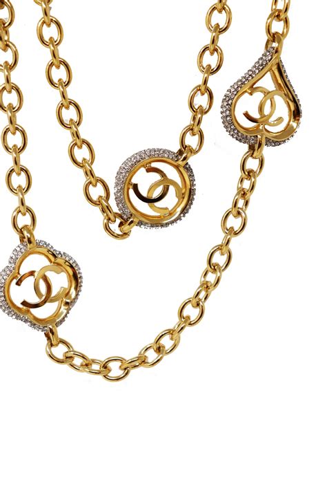 chanel kette sale|chanel long necklace.